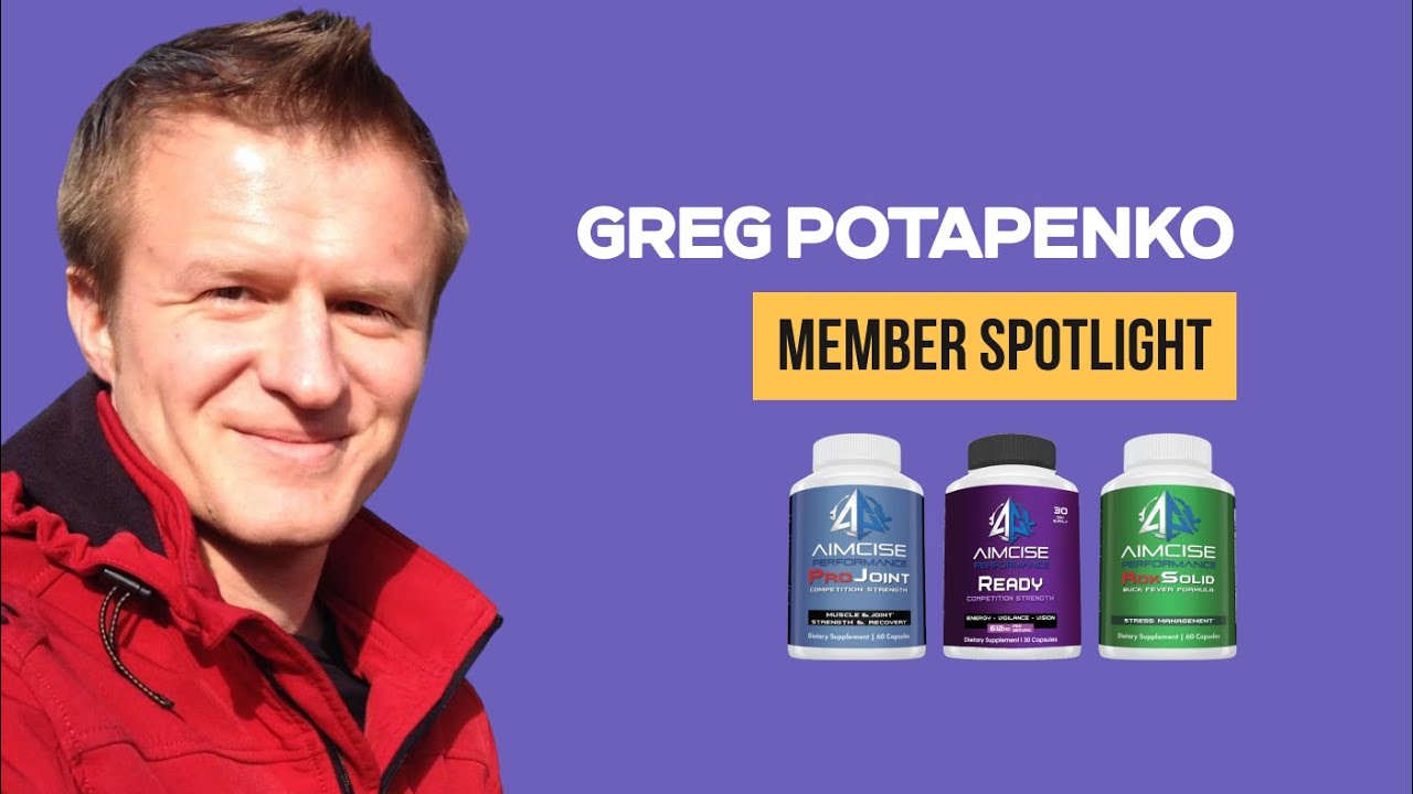 Member Spotlight: Greg Potapenko, Founder of Aimcise