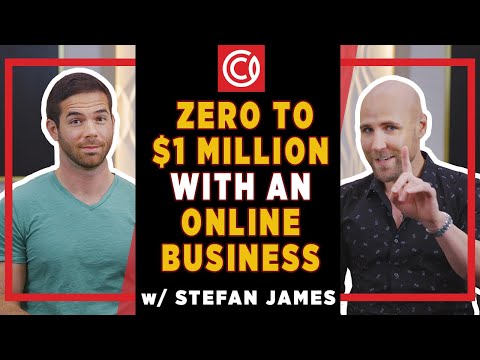 How To Go From Zero To $1 Million With An Online Business w/ Stefan James