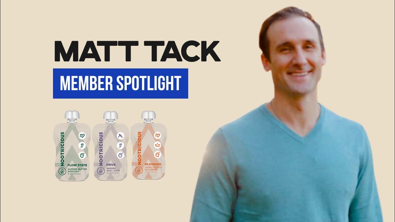 Member Spotlight: Matt Tack, Founder of Nootricious