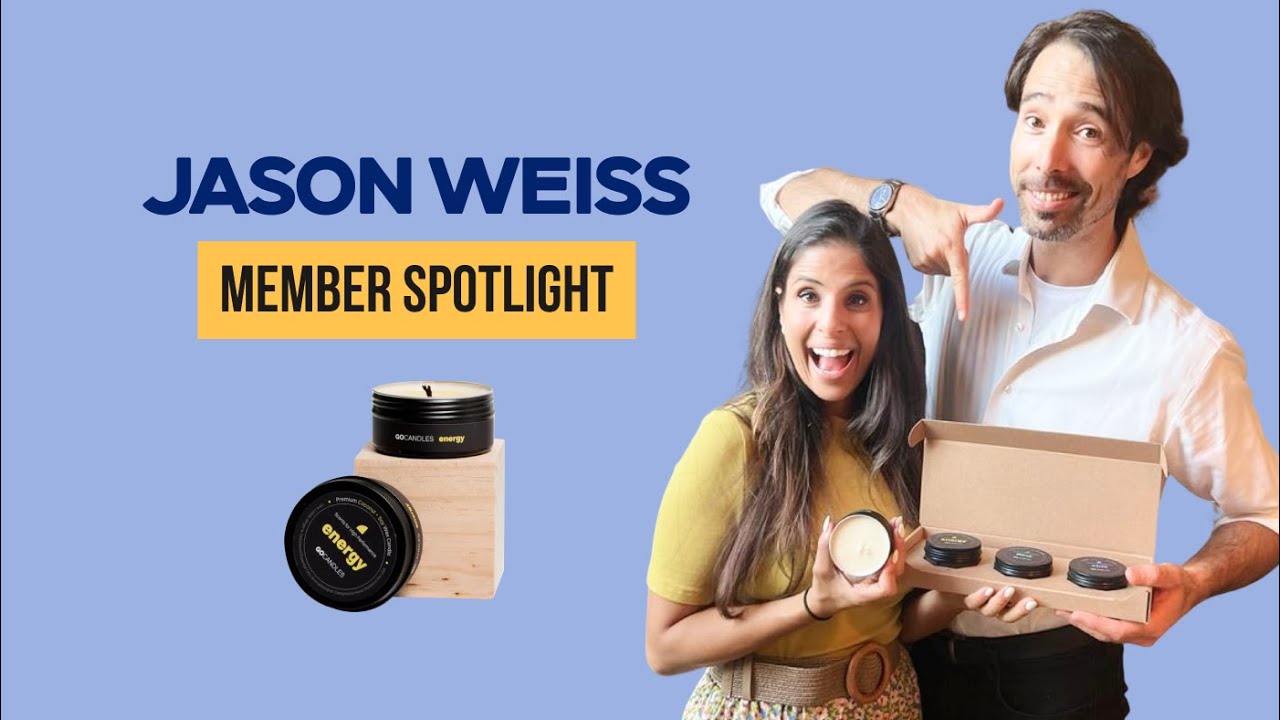 Member Spotlight: Sharon and Jason Weiss, Founders of Go Candles